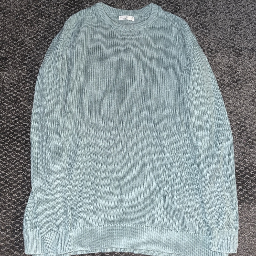 Cotton On Blue Green Teal Knit Sweater GREAT CONDITION